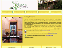 Tablet Screenshot of casadepiedraescazu.com
